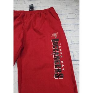 Tampa Bay Buccaneers Fanatics MENS SIZE 5XL Chop Block Fleece Sweatpants Red